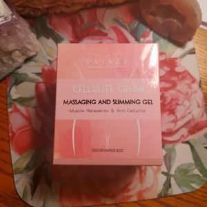 NIB Saisze Beauty Muscle Relaxer Cellulite Massaging Slimming Gel Cream